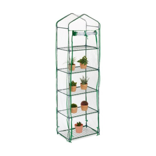 Balkongewächshaus mit PVC-Folie