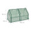 Plastic greenhouse with 2 doors 4