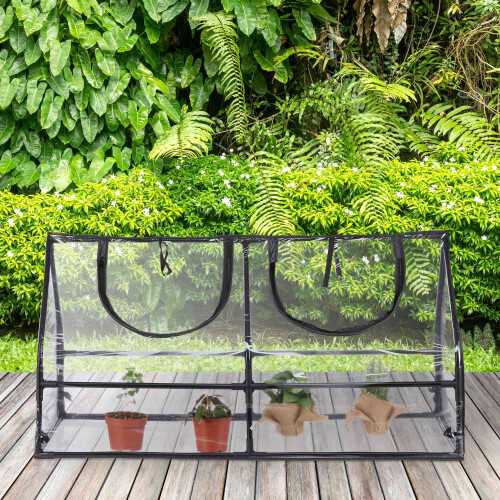 Greenhouse with PVC cover 1