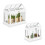 Mini greenhouse, 1 pair 1