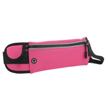 Ultra Thin Waterproof Neoprene Sports Fanny Pack for Running – Pink