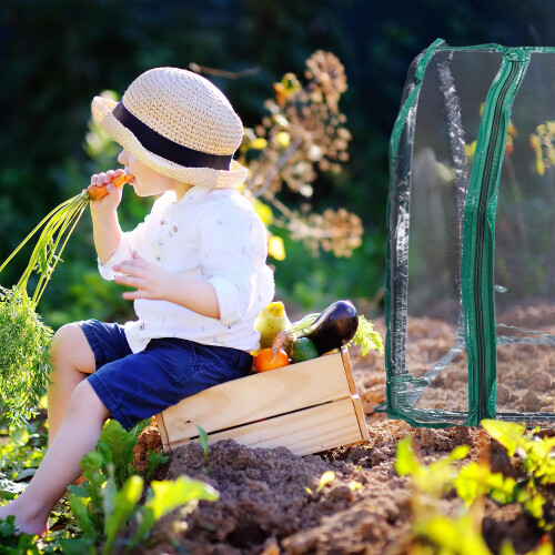 Kunststoff-Gartengewächshauszelt 2