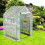 Walk-in greenhouse with 4 windows 2