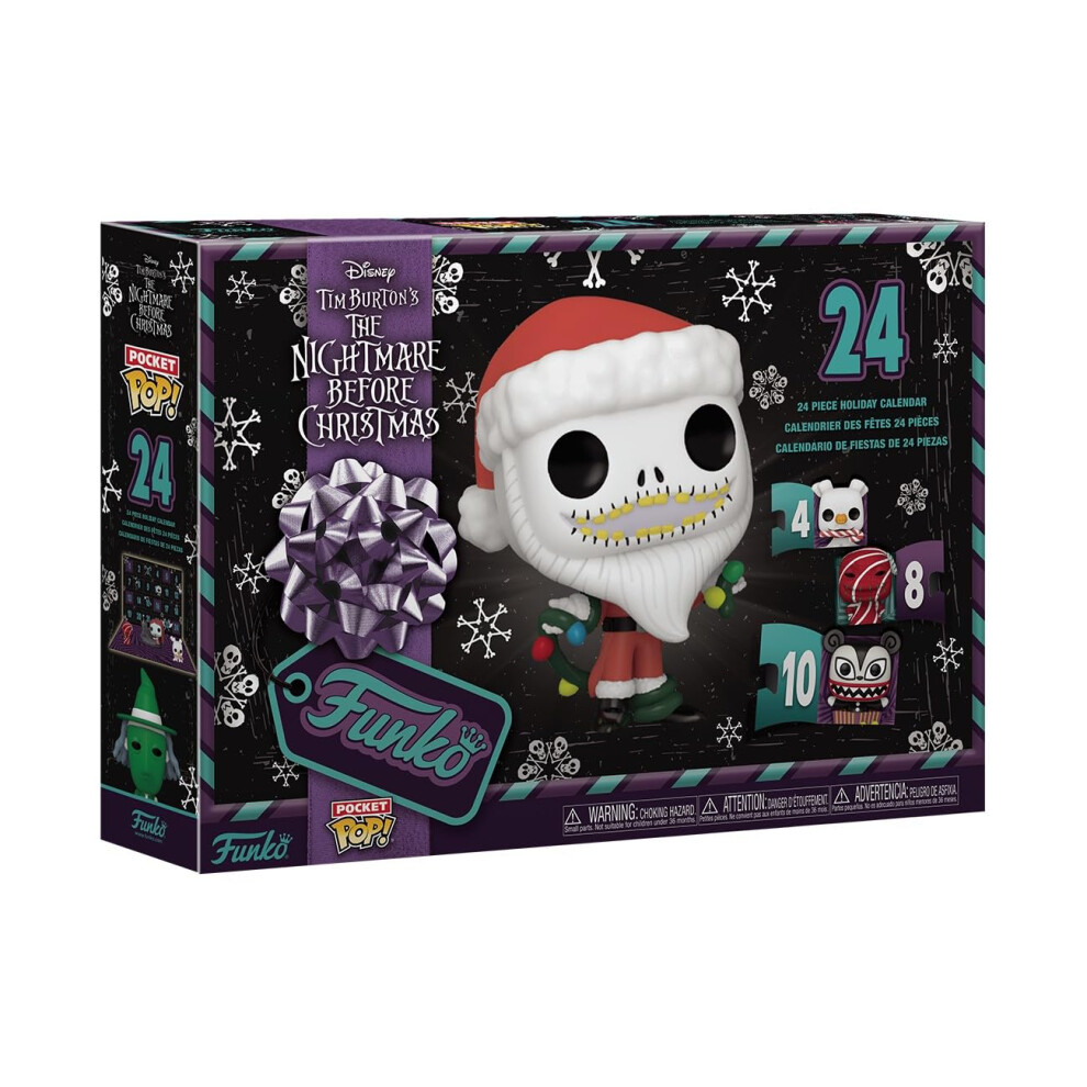 The Nightmare Before Christmas 2025 Edition Funko Pocket Pop! 24-Day Advent Calendar - Image 3