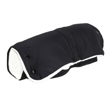 Pram Gloves Hand Warmers For Prams Waterproof Pram Handle Cover Extra Thick Hand Muff Black Stroller Compatible
