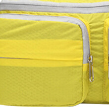 Große Hund-Gürteltasche aus Nylon-Mesh, Trainingsbeutel für Haustiere, 14x46cm, Gelb