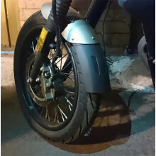 Motorrad Vorderradkotflügel aus Kunststoff 200g Robustes, langlebiges Material mit einzigartigem Muster