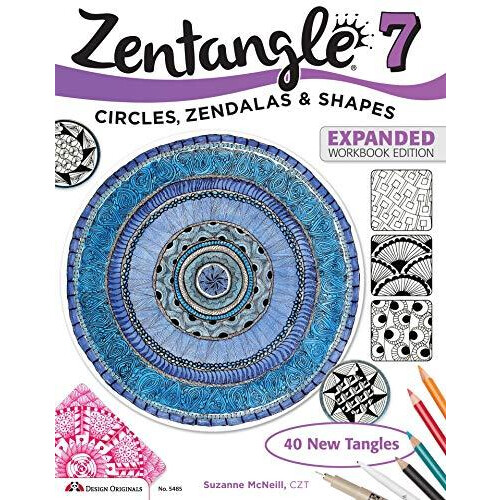 Zentangle 7 Expanded Workbook Edition by McNeill Suzanne CZT Paperback