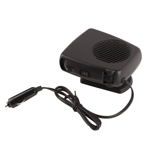 12V Car Defogger & Heater Fan Rotating Base 2-in-1 Hot/Cold Function 1
