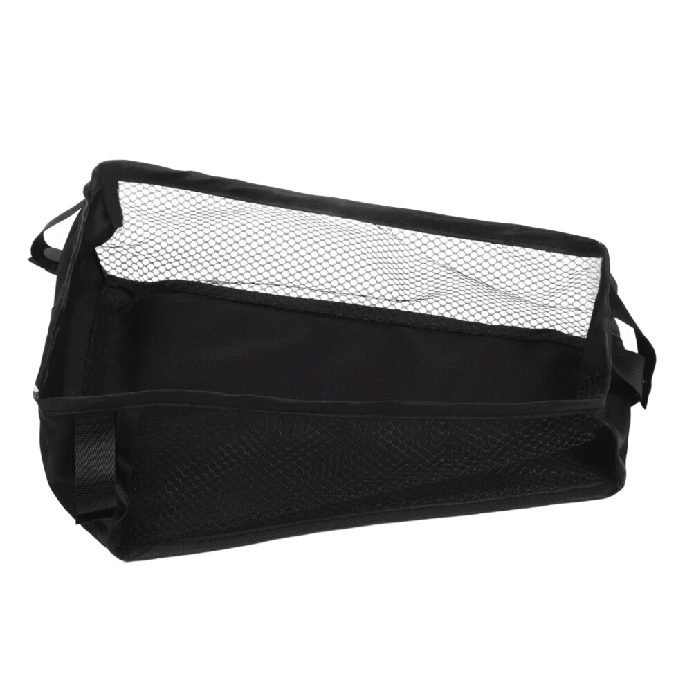 Stroller Organizer Bag Pram Hanging Pouch For Diaper Bottle Storage Net Bag, Adjustable, Waterproof, Fits Most Strollers