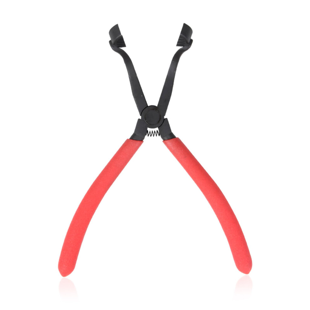 High Strength Drum Brake Hold Down Spring Pliers Curved Neck Steel For Brake Spring Replacement And Vehicle Brake Repair 9393856622641