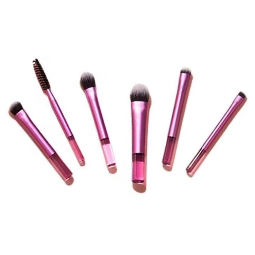Portable 10PCS Mini Makeup Brush Kit: Compact & Perfect for Travel