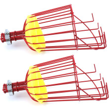 2 Pack Fruit Picker Basket Head, Fruit Harvesting Tool for Gathering Apple Mango Orange Avocados Lemon Peach, Fruits Tree Grabber Tool