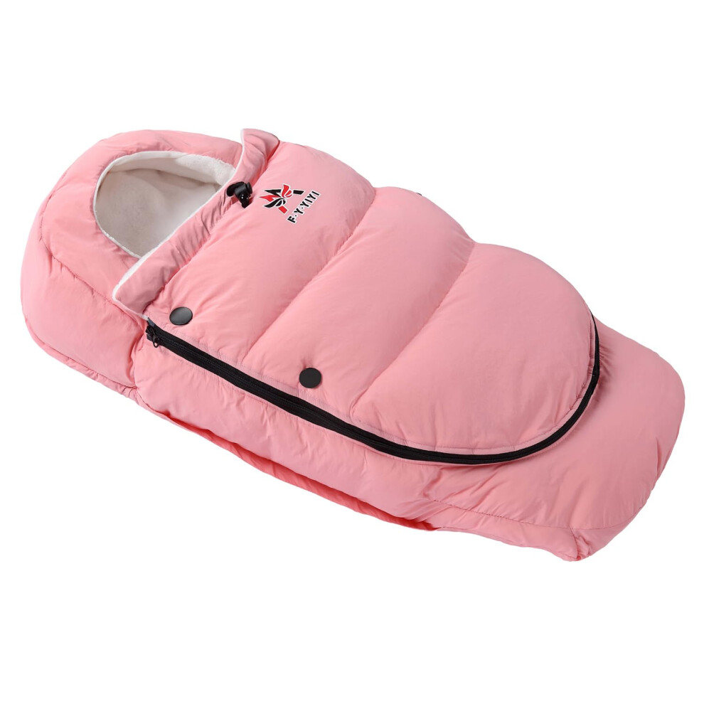 Universal Footmuff For Pushchair Pram Fleece Lined Thick Thermo Toes Waterproof Windproof For Stroller Buggy