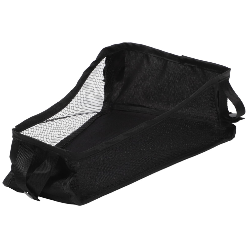 Stroller Bottom Organizer Bag Portable Hanging Pouch For Diapers And Milk Bottles Easy Installation Travel Accessory