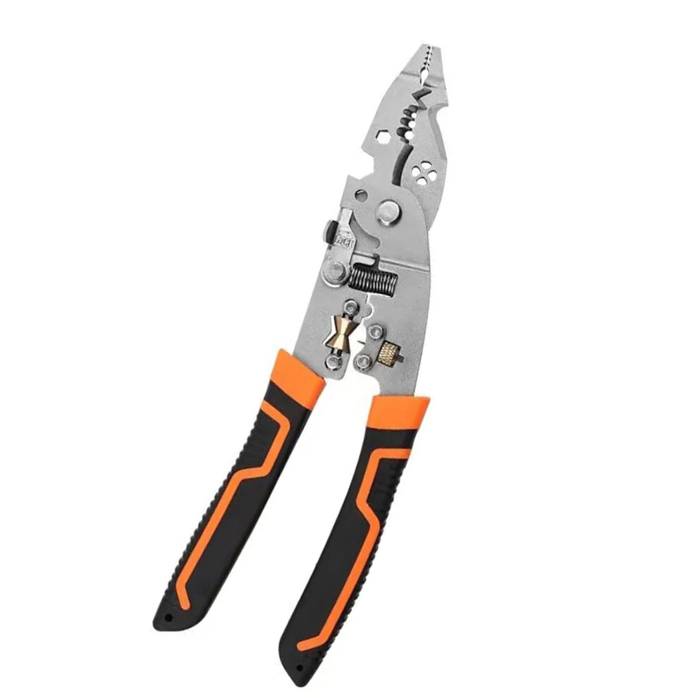 10 In 1 Wire Stripper Crimping Pliers Compact Portable Cable Cutter Ergonomic Handle For Electrical Maintenance 9354506534509