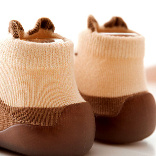 Rutschfeste Socken für Kleinkinder, Baumwolle, 1