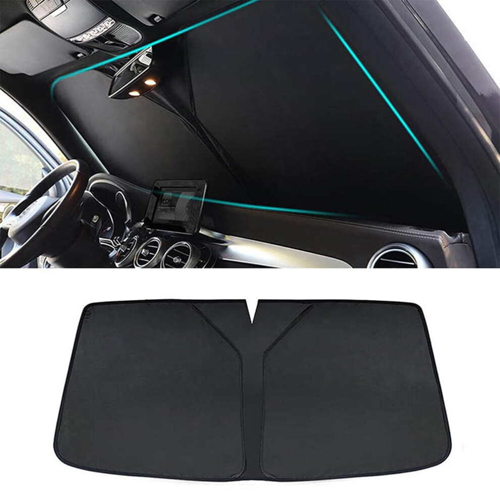 Car Sunshades For Range Rover Evoque, Sport, Velar - Foldable Windscreen Sun Shade, Thermal Blind, Uv Protection 9354506534691