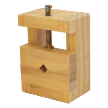 Ergonomic Mini Wooden Bench Vice Clamp for Sculpting &amp; Crafts Use
