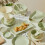 Nordic Style Solid Color Ceramic Tableware - 7.5 Inch Square Plate - Green - Household Ceramic Set 4