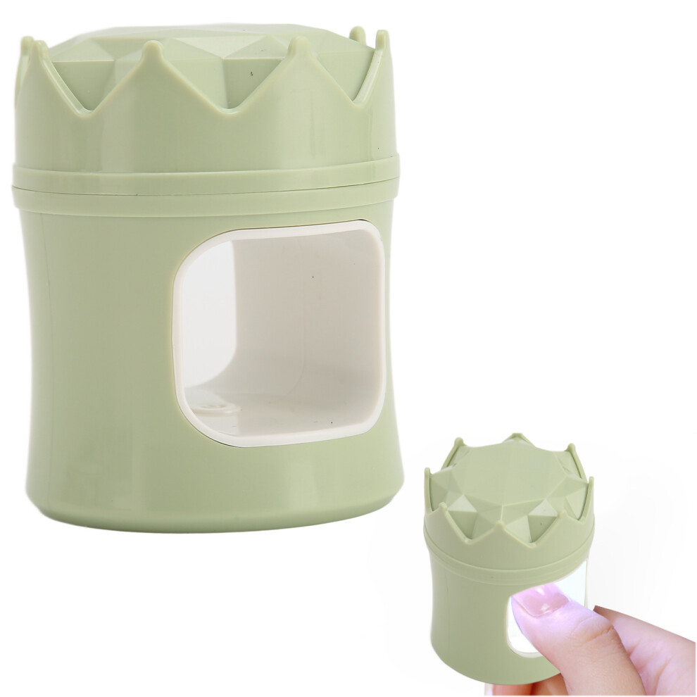 Light/Green Mini Nail Gel Curing Lamp 6Pcs Chips Portable Soft