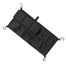 Stroller Cargo Net Universal Fit Large Mesh Storage Net For Strollers Hanging Storage Bag With Large Storage Space