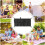 Stroller Cargo Net Universal Fit Large Mesh Storage Net For Strollers Hanging Storage Bag With Large Storage Space 3