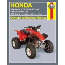 Honda TRX300EX TRX400EX amp TRX450RER ATVs 93 14 Haynes Repair Manual