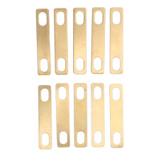 10 Pcs Guitar Neck Shim Brass Proof Universal Height Shims Bass