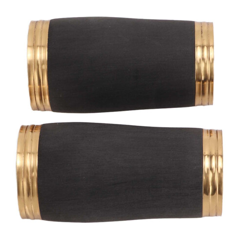 2Pcs Clarinet Plastic Barrel Black Soprano Body Tuning Instruments 1