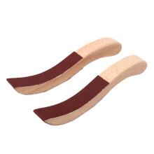 1 Pair Piano Hammerhead Sanding Plate S Shape Solid Wood Felt Repair