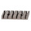 42mm 6-String Locking Nut Silver Metal for Headless Electric Guitar 4
