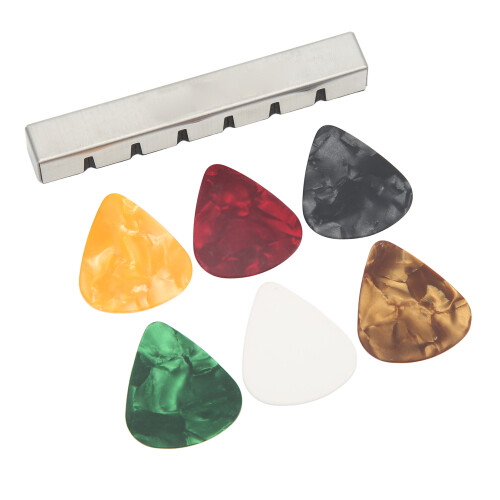 Guitar Mute 6 String Acoustic Noise Reducer Pick Accessory 1