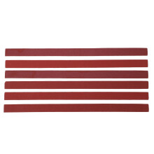 6Pcs Guitar Sandpaper Strips for Fret Leveler Replacement
