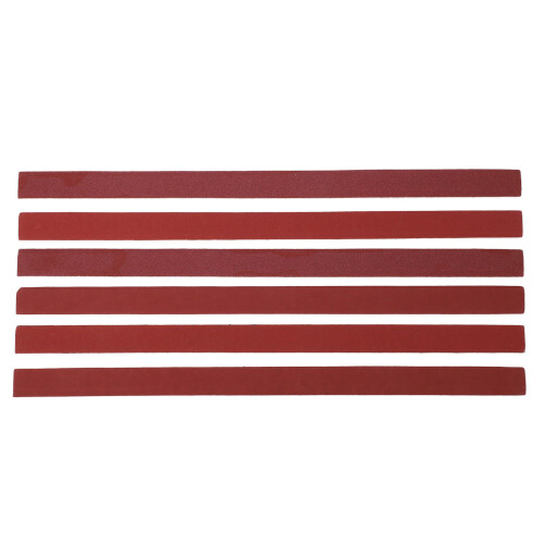 6Pcs Guitar Sandpaper Strips for Fret Leveler Replacement