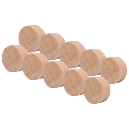 10Pcs Trombone Water Key Spit Valve Cork Pad Set