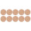 10Pcs Trombone Water Key Spit Valve Cork Pad Set 5