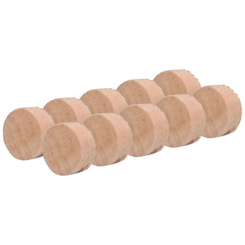 10Pcs Trombone Water Key Spit Valve Cork Pad Set 2