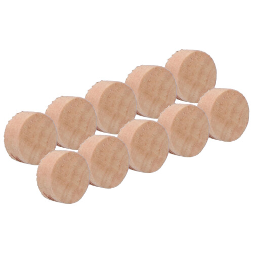 10Pcs Trombone Water Key Spit Valve Cork Pad Set 1
