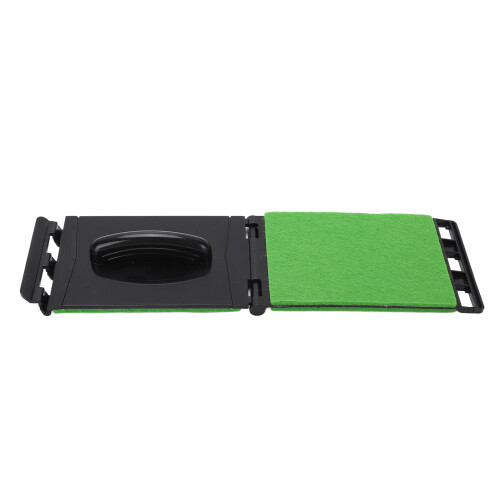 2Pcs Guitar String Cleaner 360 Microfiber Mat Ergonomic Handle Tool