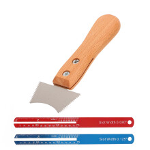 Fretboard Repair Tool Set 0.8in 0.125in Fret Gauge for Bass Banjo