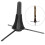 Portable Folded Clarinet Stand Black Tripod 4