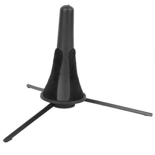 Portable Folded Clarinet Stand Black Tripod 1