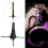 Portable Folded Clarinet Stand Black Tripod 5