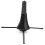 Portable Folded Clarinet Stand Black Tripod 3