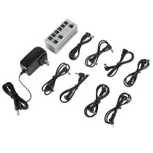 (US Plug) Effect Power Supply 8 Output Multifunctional Pedal Board 100-240V