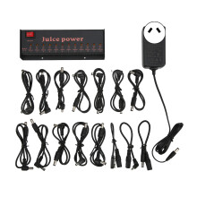 (AU Plug) Guitar Pedal Power Supply 12ch Isolated DC 9V 12V 18V US