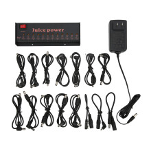 (US Plug) Guitar Pedal Power Supply 12ch Isolated DC 9V 12V 18V US