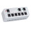 (US Plug) Effect Power Supply 8 Output Multifunctional Pedal Board 100-240V 2