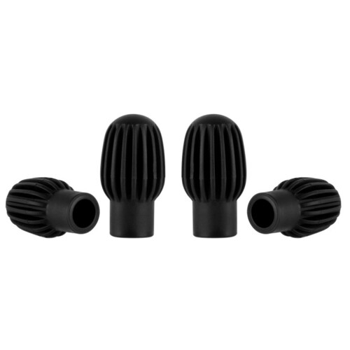 4 Pcs Silicone Drumstick Head Sleeves Silent Practice Tips
